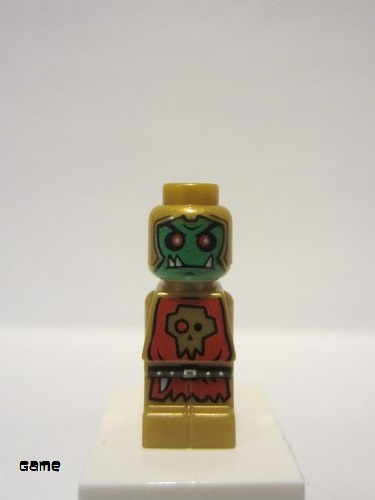 lego 2011 mini figurine 85863pb063 Heroica Goblin King Microfigure 