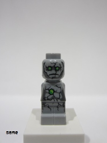 lego 2011 mini figurine 85863pb065 Heroica Golem Guardian Microfigure 