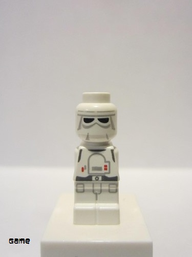 Minifig Lego Microfig Star Wars Snowtrooper 85863pb082 