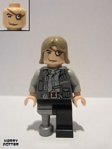 lego 2005 mini figurine hp070 Professor Mad-Eye Moody Peg Leg 