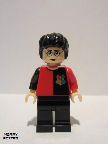 lego 2005 mini figurine hp074 Harry Potter Tournament Uniform Paneled Shirt 