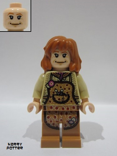 lego 2010 mini figurine hp088 Molly Weasley  