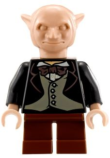 lego 2011 mini figurine hp118 Goblin Reddish Brown Legs 