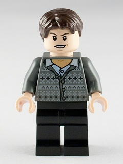 lego 2011 mini figurine hp129 Neville Longbottom Fair Isle Sweater 