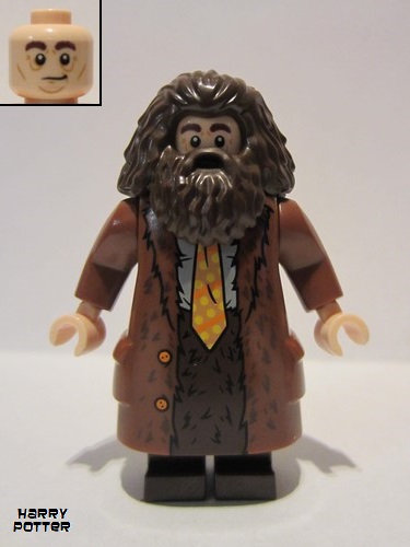 Lego Rubeus Hagrid 75958 Reddish Brown Topcoat Harry Potter Minifigure 