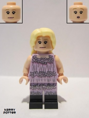 lego 2020 mini figurine hp227 Luna Lovegood Lavender Dress 