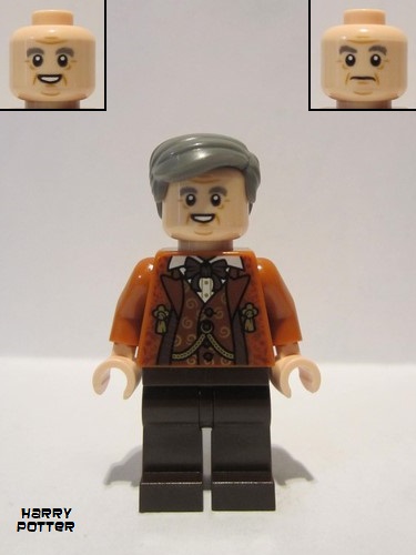 lego 2020 mini figurine hp230 Horace Slughorn Dark Red Jacket Lapels 