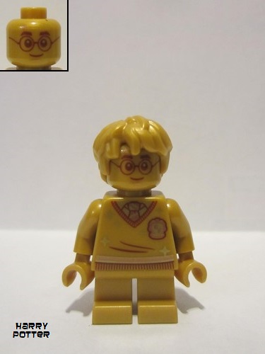 Lego Harry Potter 76386 20th Anniversary Pearl Gold Harry Potter Minifigure  