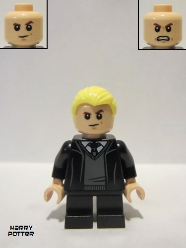 lego 2021 mini figurine hp321 Draco Malfoy Hogwarts Robe 