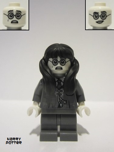 lego 2022 mini figurine hp372 Moaning Myrtle Dark Bluish Gray Robe 