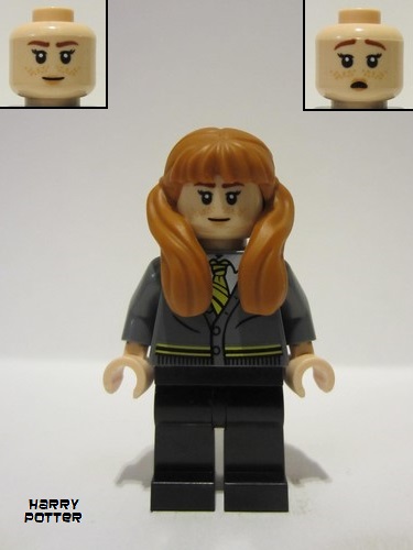 lego 2023 mini figurine hp406 Susan Bones Hufflepuff Cardigan Sweater 