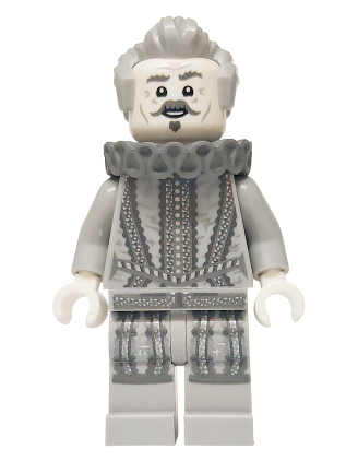 lego 2025 mini figurine hp562 Nearly Headless Nick Dark Bluish Gray Neck Ruff 