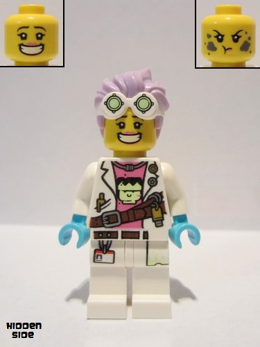 lego 2019 mini figurine hs002 J.B. Watt Large Smile / Annoyed 