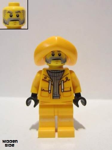 lego 2019 mini figurine hs007 Captain Jones