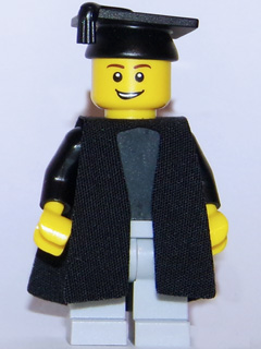 lego 2014 mini figurine gen055 Graduate Male  