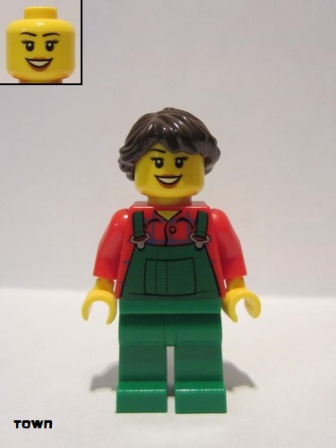 lego 2014 mini figurine hol038 Farmer