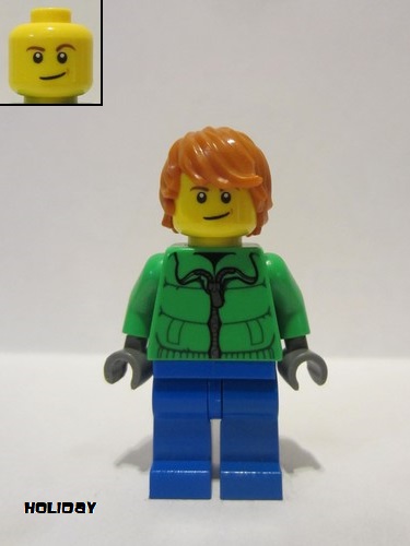 lego 2014 mini figurine hol051 Citizen