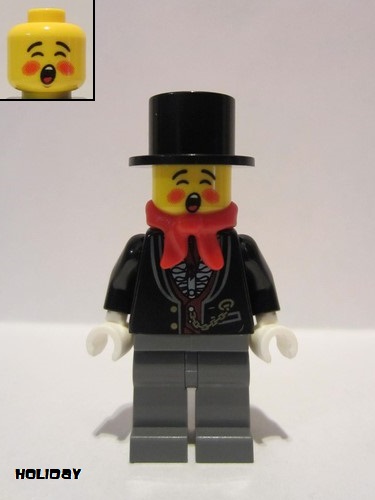 lego 2015 mini figurine hol064 Caroler