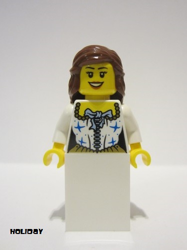 lego 2016 mini figurine twn257 Bride