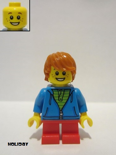 lego 2017 mini figurine hol087 Birthday Boy