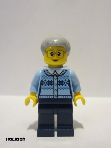 lego 2017 mini figurine hol106 Grandmother