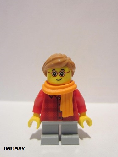 lego 2018 mini figurine hol117 Girl With Scarf 