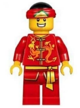 lego 2019 mini figurine hol134 Dragon Dance Performer