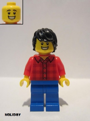 lego 2019 mini figurine hol158 Adult Male Spectator