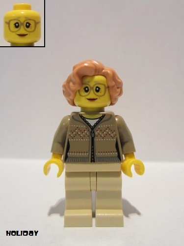 lego 2019 mini figurine hol165 Grandmother