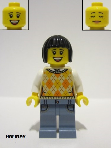 lego 2023 mini figurine hol329 Tourist