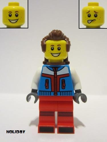 lego 2023 mini figurine hol330 Tourist