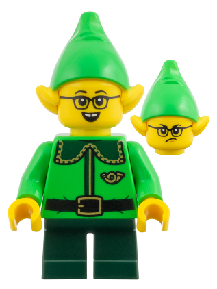 lego 2026 mini figurine hol430 Elf Mailman  