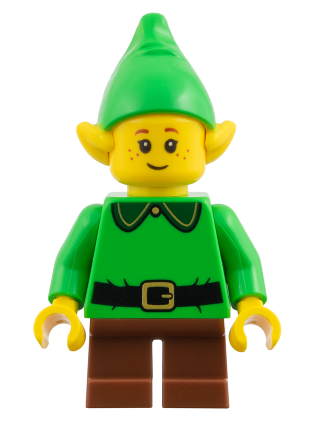 lego 2026 mini figurine hol433 Elf Reddish Brown Legs 