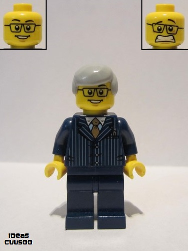 lego 2012 mini figurine idea012 Hayabusa Project Manager - J. Kawaguchi