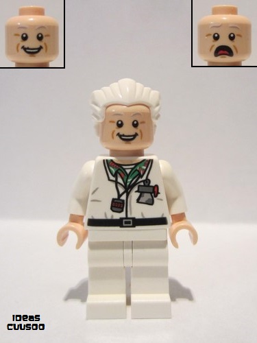 lego 2013 mini figurine idea002 Doc Brown  