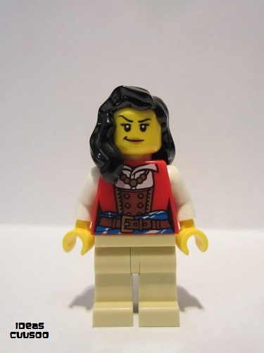 lego 2020 mini figurine idea067 Lady Anchor  