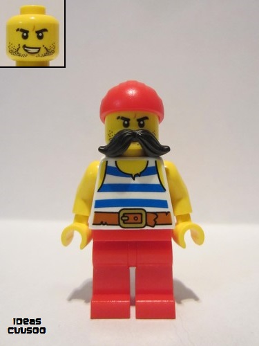 lego 2020 mini figurine idea068 Starboard  