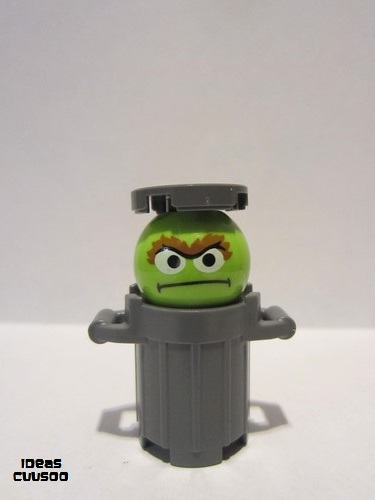 lego 2020 mini figurine idea078 Oscar the Grouch  