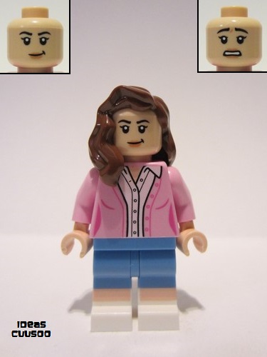 lego 2022 mini figurine idea111 Pam Beesly  