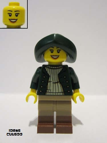 lego 2022 mini figurine idea124 Lighthouse Sailor  