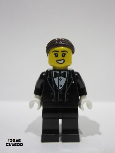 lego 2023 mini figurine idea174 Orient Express Waiter  