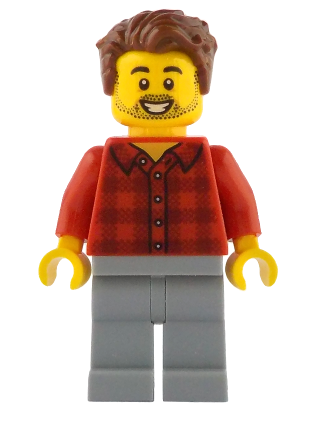 lego 2025 mini figurine idea226 Rob the Fan Designer