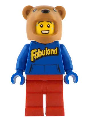 lego 2025 mini figurine idea233 Bernard Bear Costume Guy