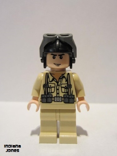 lego 2008 mini figurine iaj003 German Soldier 1