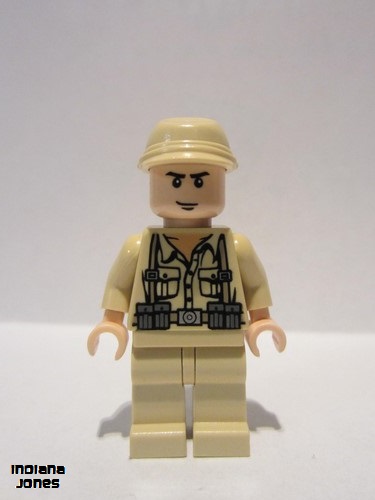 lego 2008 mini figurine iaj005 German Soldier 2