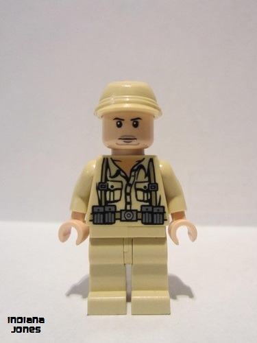 lego 2008 mini figurine iaj006 German Soldier 3