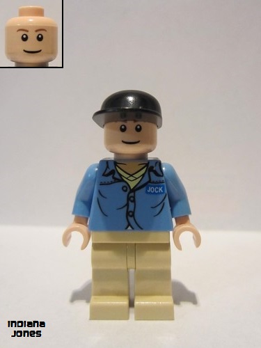 lego 2008 mini figurine iaj008 Jock