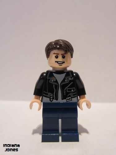 lego 2008 mini figurine iaj012 Mutt Williams  