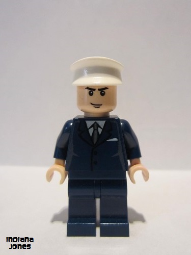 lego 2008 mini figurine iaj022 Pilot