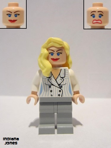 lego 2009 mini figurine iaj045 Elsa Schneider